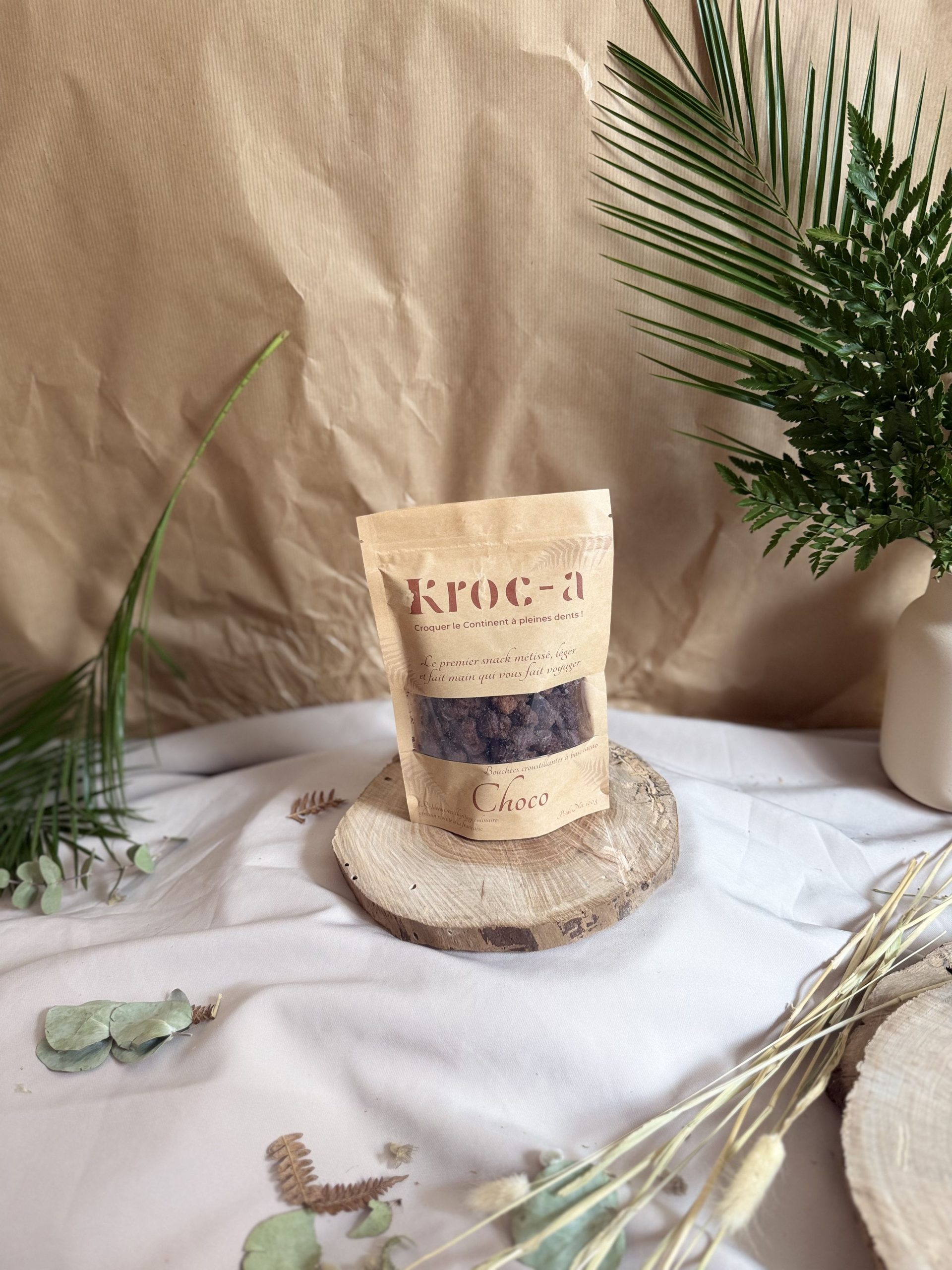 Kroc’Choco <br><h6> Le goût brut du cacao comme à l’origine</h6>
